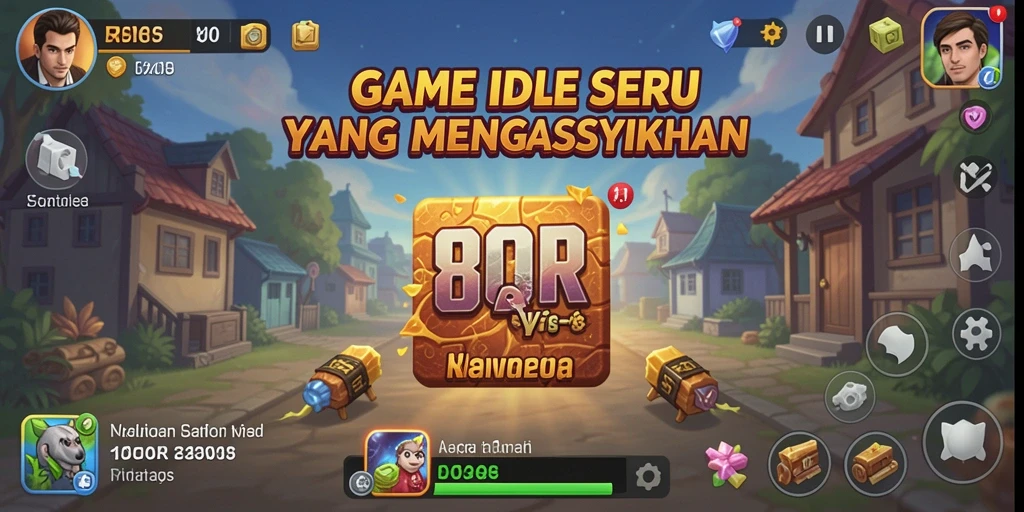 Gameplay menarik 8QR dengan elemen Idle yang seru.