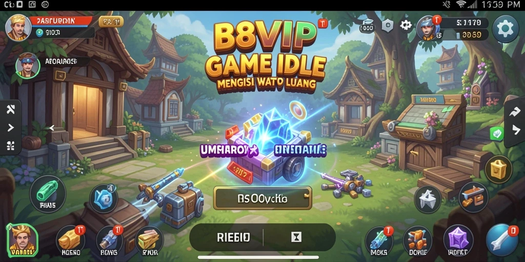 Menampilkan gameplay seru B8VIP yang memikat pemain Idle.