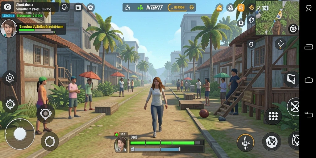 Tangkapan layar dari INTER77 menampilkan gameplay simulasi yang menarik.
