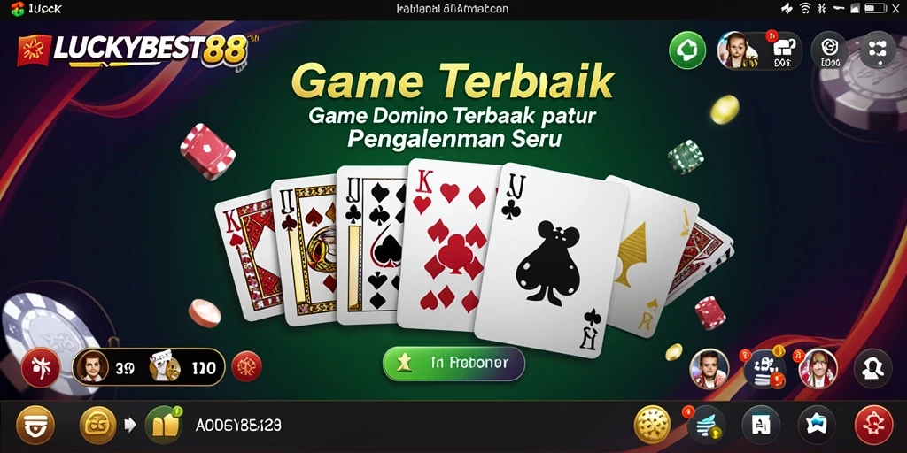 Screenshot gameplay Domino yang menarik dan seru.