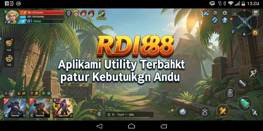 Tampilan antarmuka RDI88 yang sederhana dan fungsional.