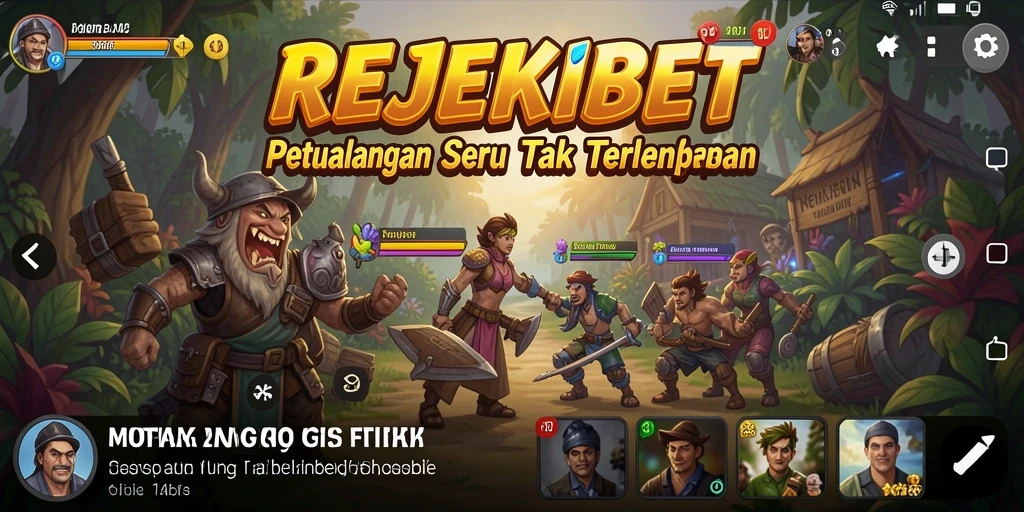 Gameplay <strong>REJEKIBET</strong> yang mendebarkan dan penuh petualangan.