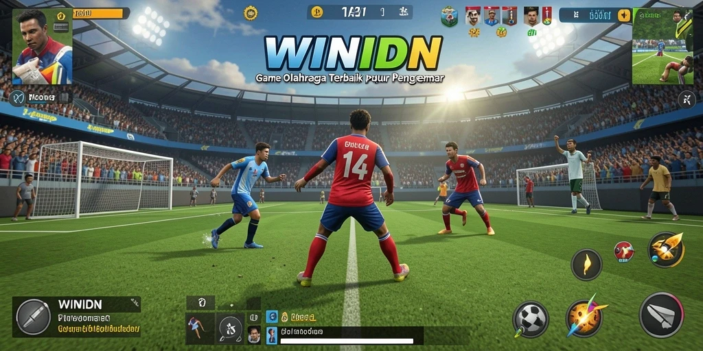 Tampilan gameplay seru dan grafis menakjubkan di WINIDN.